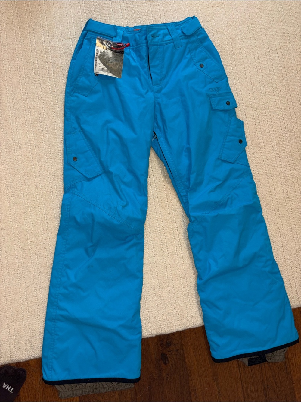 Quiksilver Bright Blue Kids Snow Pants